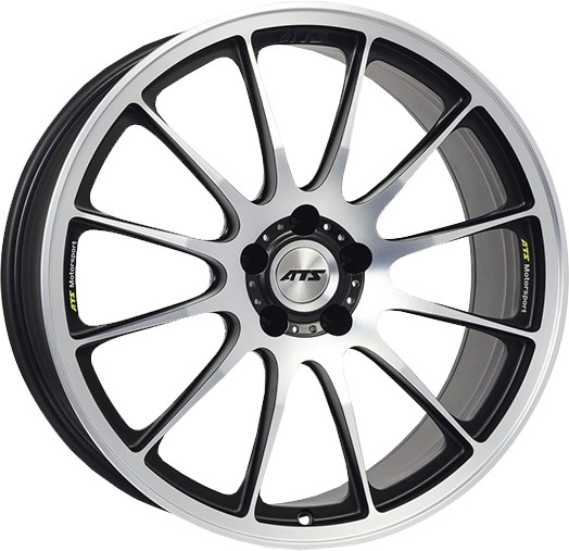 ATS WHEELS GRID PRO ZWART MAT GEPOLIJST 4059771013210